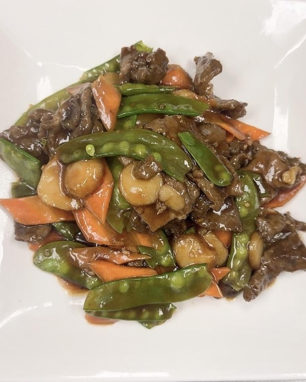 Beef with Snow Peas