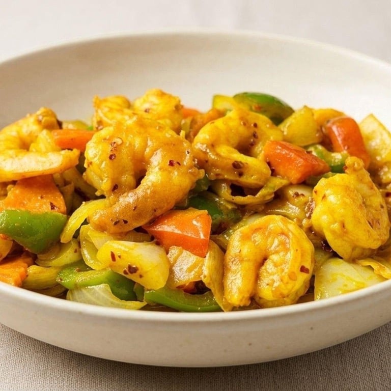 S7. 辣.咖喱虾 Spicy Curry Shrimp