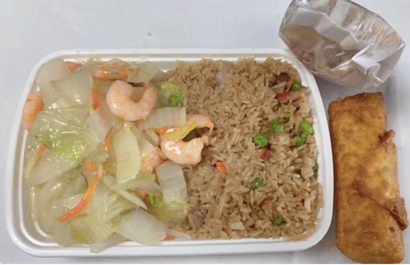 C 2. 虾炒面 Shrimp Chow Mein