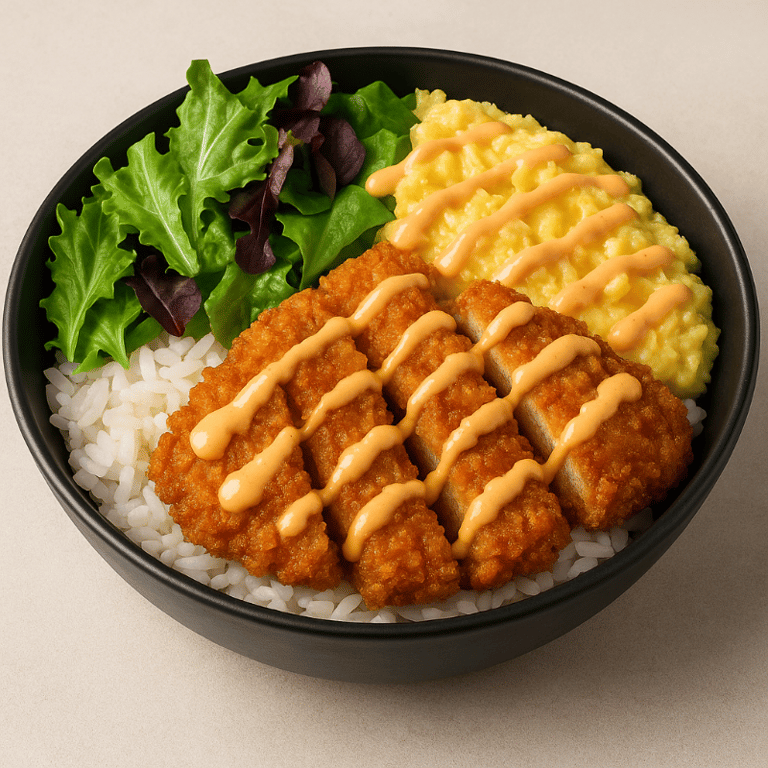 🍚 Thai Marinated Crispy Chicken Rice Bowl
