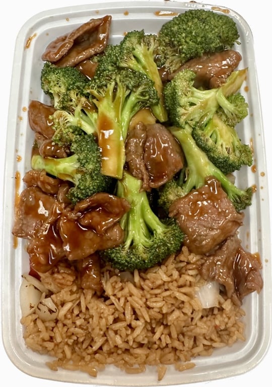 C18.芥兰牛 Beef w. Broccoli