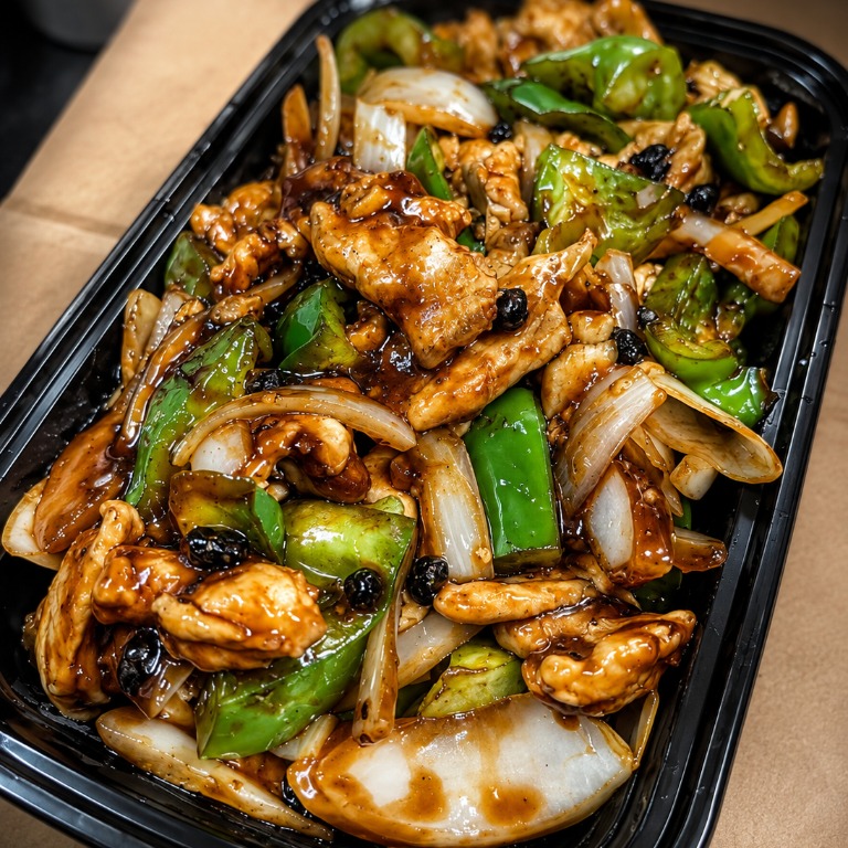 Beef w. Black Bean Sauce