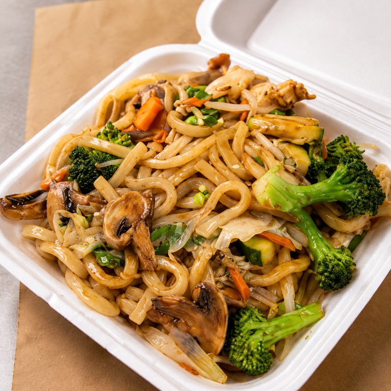 91. Vegetable Udon 菜乌冬