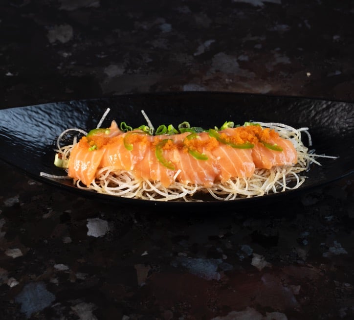Salmon crude