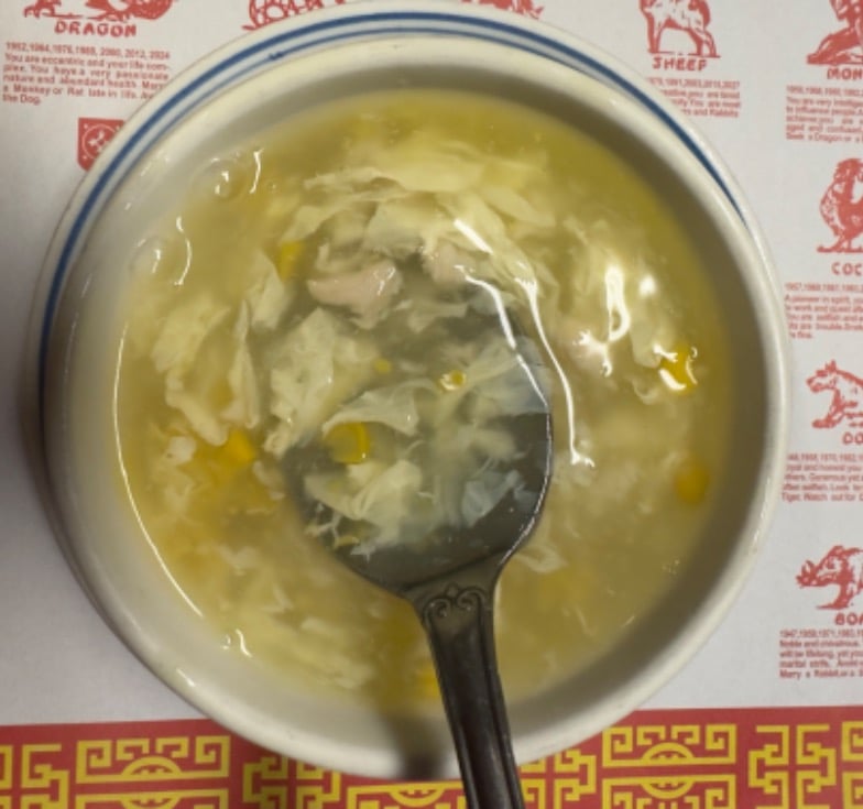 O6. Chicken and Corn Soup