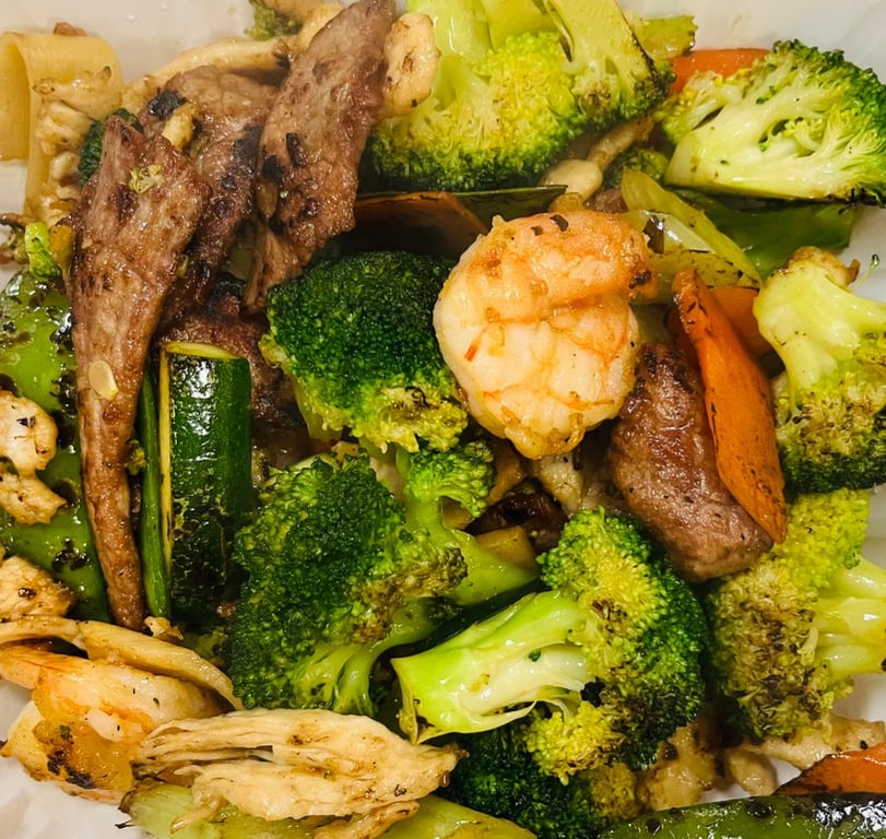 H1. Hibachi Grilled Beef 铁板牛