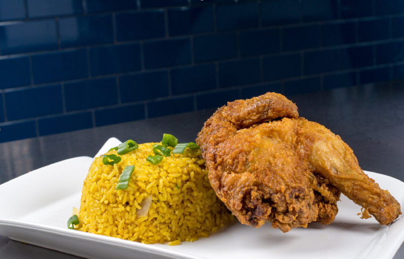 S 4. Fried Half Chicken 炸半鸡