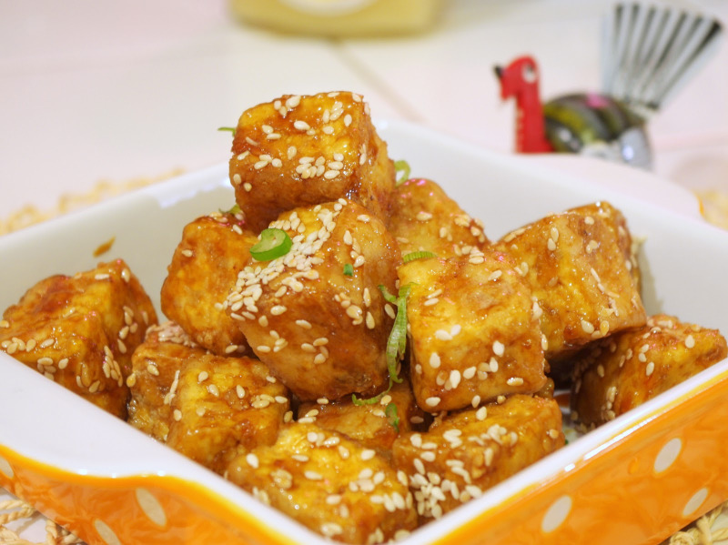 74. 芝麻豆腐 Sesame Tofu