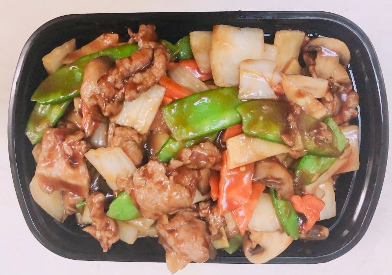 61. 白菜牛 Beef w. Chinese Vegetables