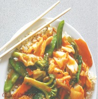 C5 Chicken w. Mixed Veg Combo什菜鸡