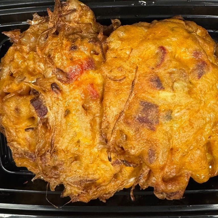 100. Roast Pork Egg Foo Young