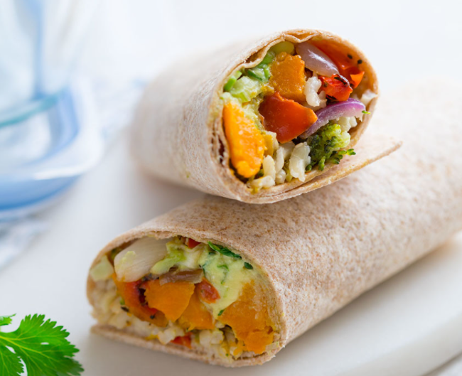 Roasted Vegetable Wrap Box Lunch