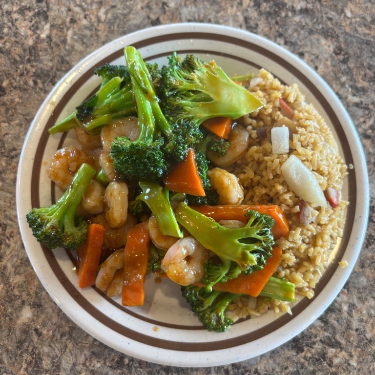 L14. 什菜虾 Mixed Vegetable w. Shrimp