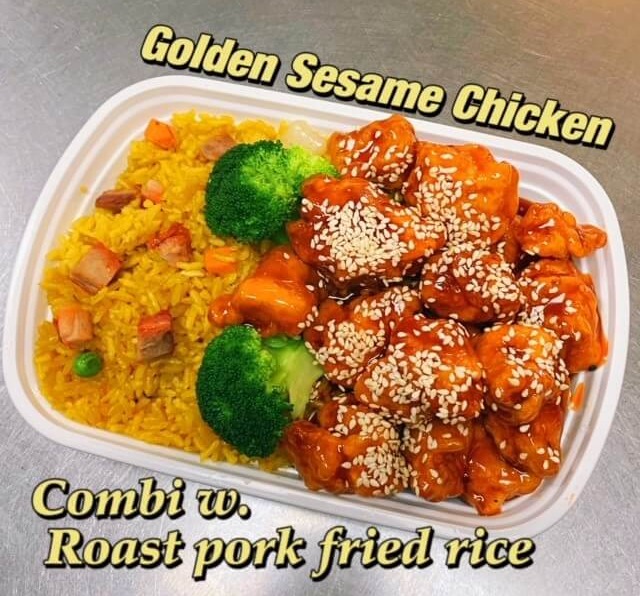 C32. Golden Sesame Chicken