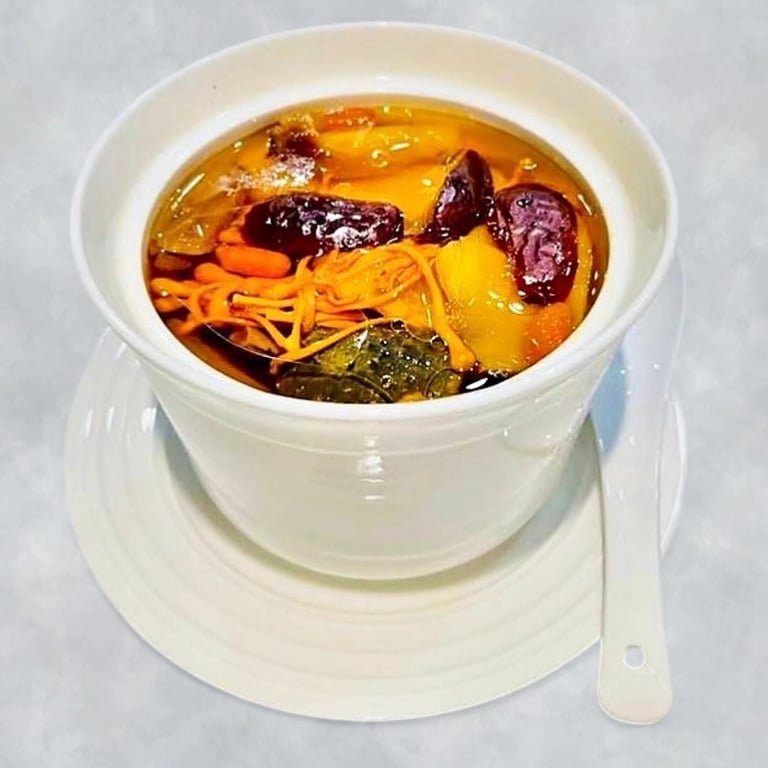 乌鸡盅 Black Chicken Soup