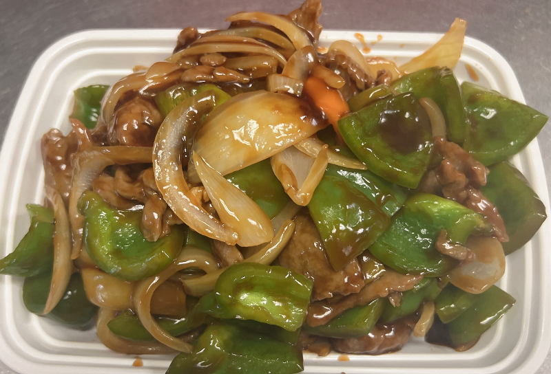 青椒牛 92. Pepper Steak w. Onion