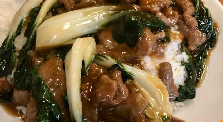 Bok Choy Chicken w/Rice