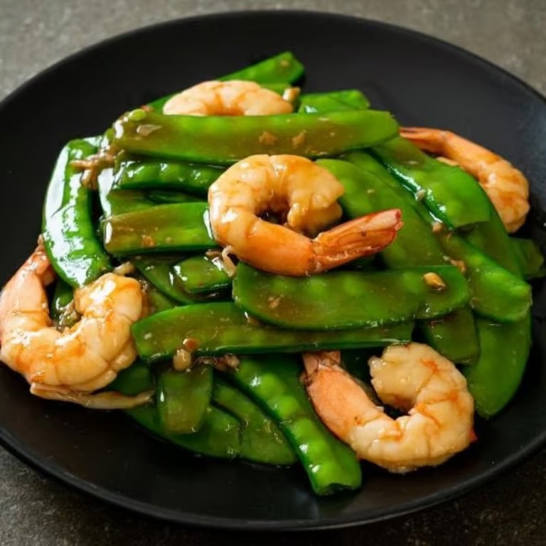 80. Shrimp w. Snow Peas