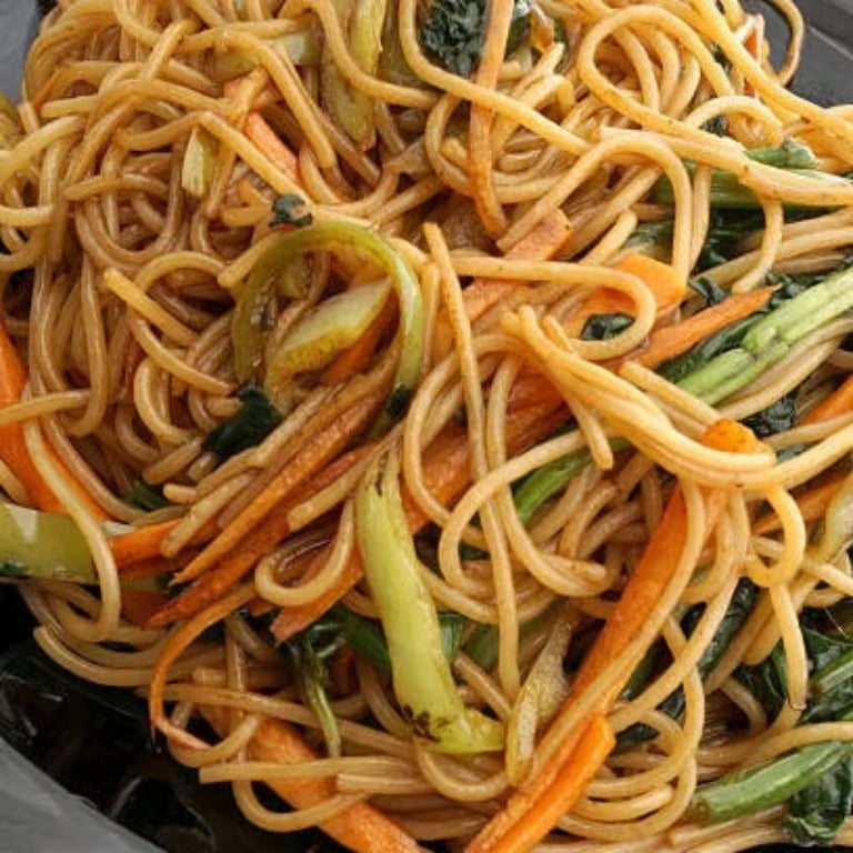 48. Vegetable Lo Mein 菜捞面