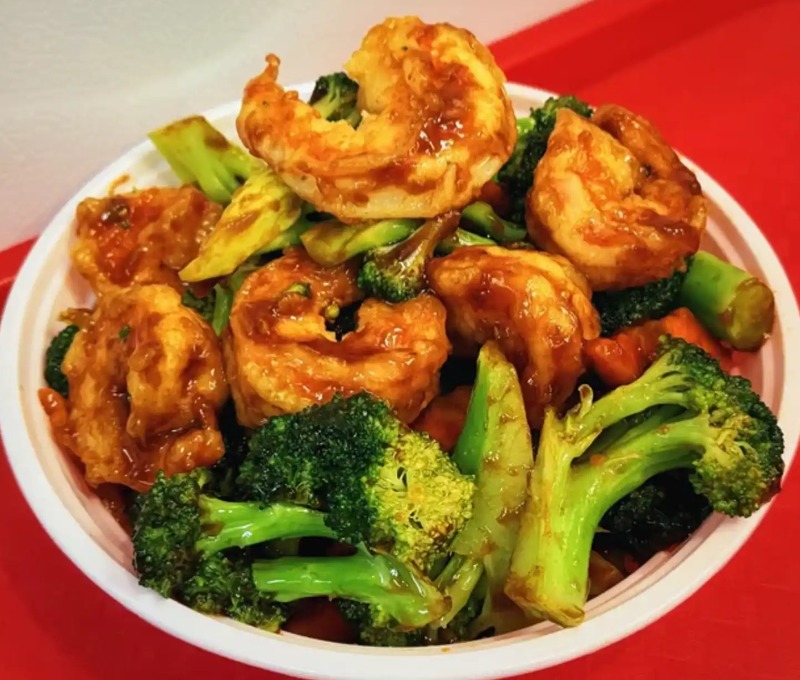 103. Shrimp w. Broccoli