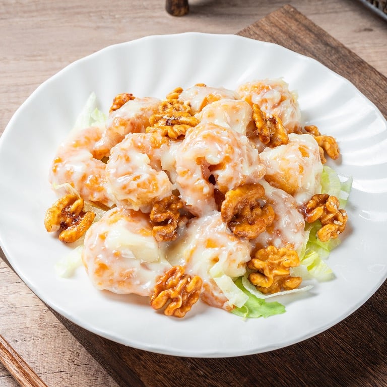 Walnut Prawns