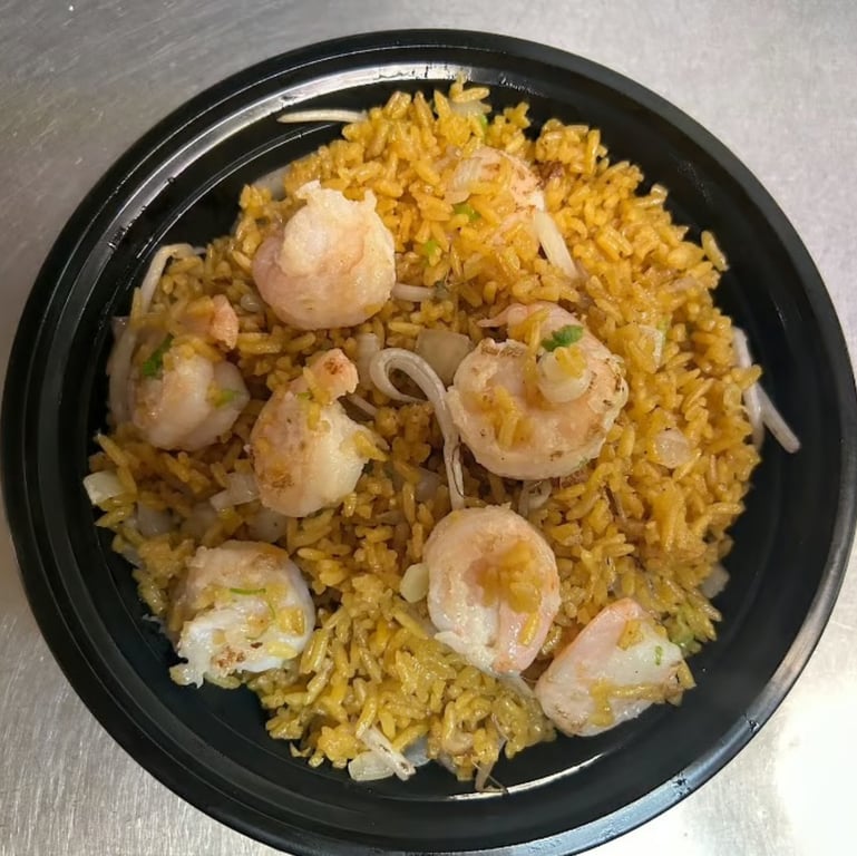 虾炒饭 <br> Shrimp Fried Rice