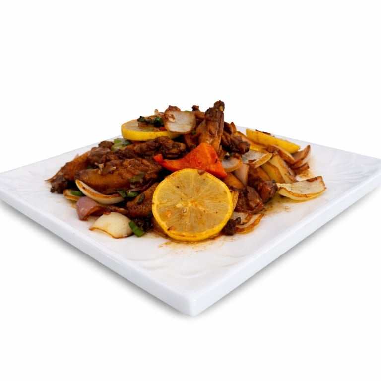 D09. Garlic & Lemon Chicken Wings