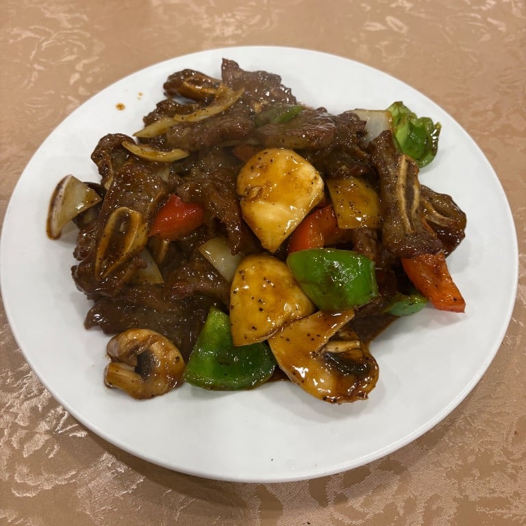 111. Black Pepper Beef Ribs