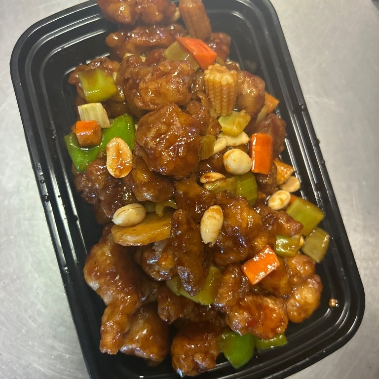 宫保鸡<br>86. Kung Pao Chicken