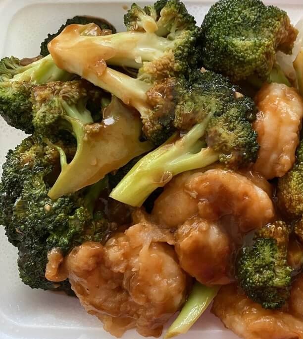 63. Shrimp with Broccoli