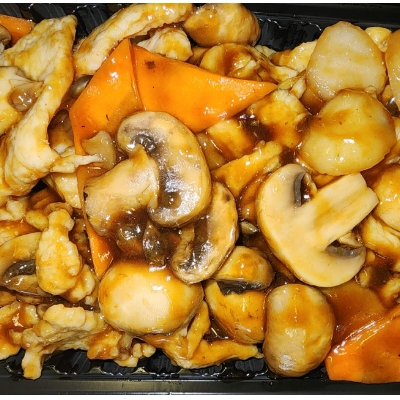 蘑菇鸡<br>41. Chicken w. Mushroom