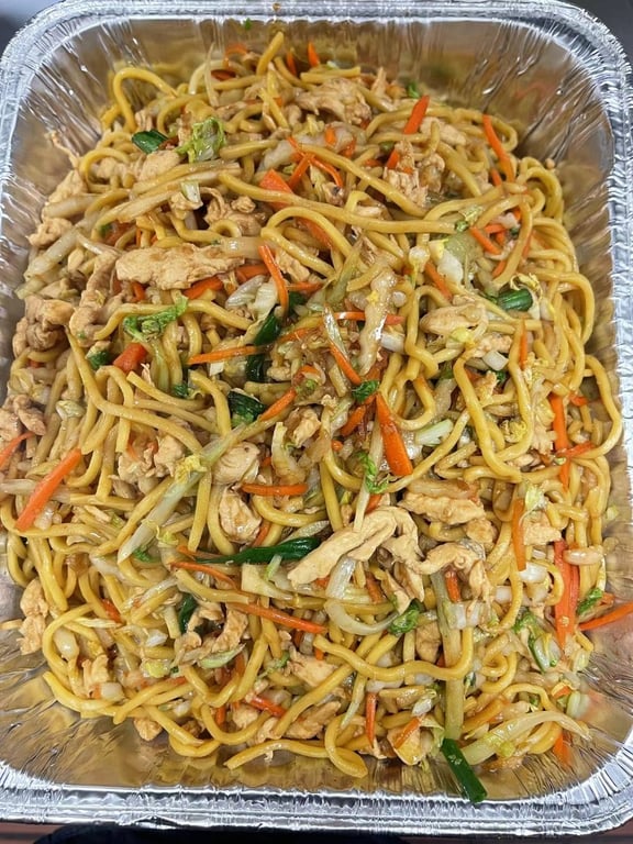 P4. Chicken Lo Mein 鸡捞面