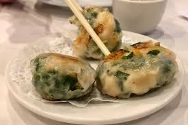 【DsL】【點】 鮮蝦韭菜餅 Pan Fried Chives Dumpling (3 pcs)