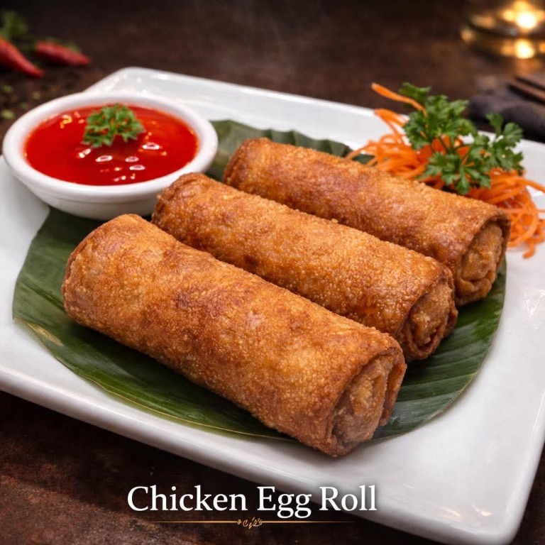 Chicken Egg Roll  (3)
