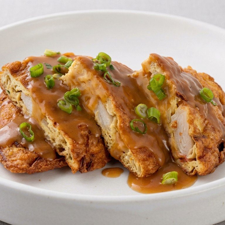 Chicken Egg Foo Young 鸡蓉蛋