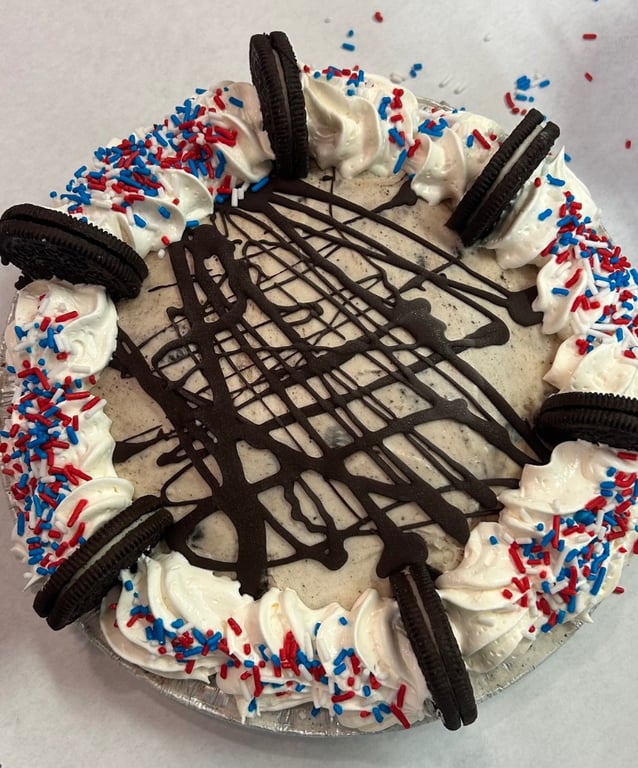 July 4th Oreo Pie