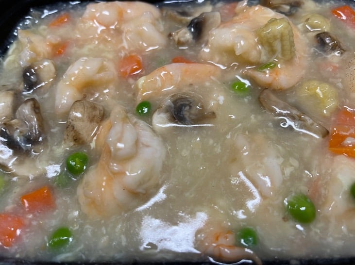 Shrimp w. Lobster Sauce