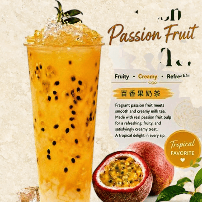 Iced Passion Fruit Tea