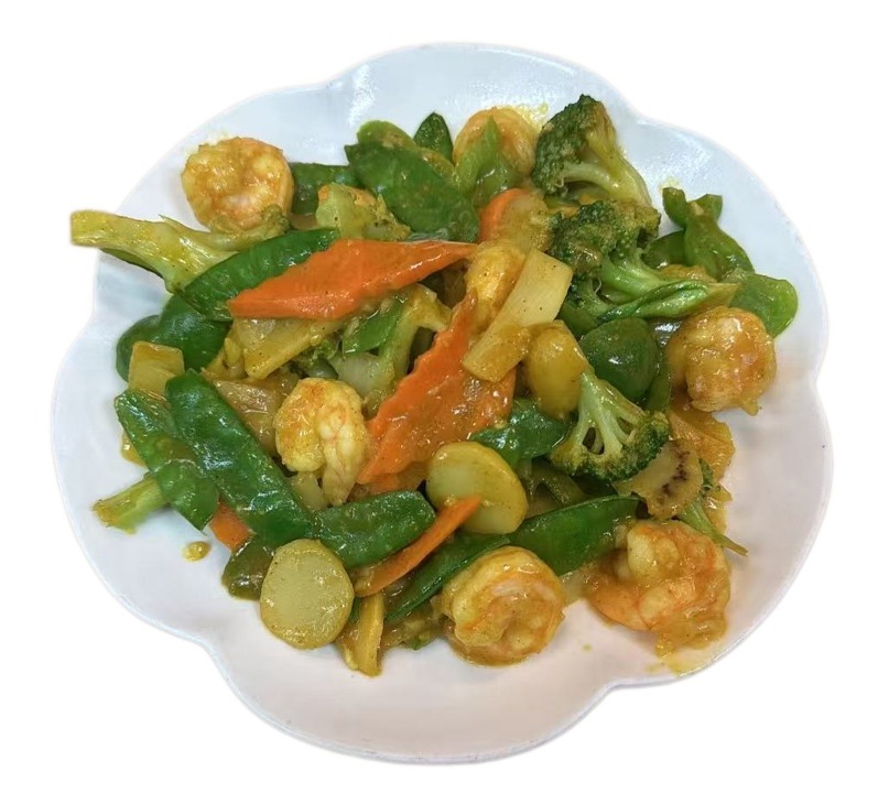 Curry Prawns