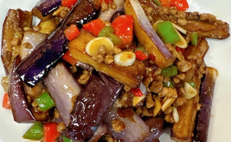 Minced Pork w. Eggplant