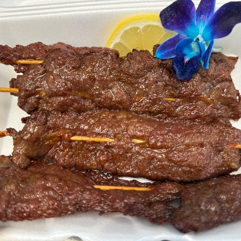 14. Beef on the Stick (4pcs)<br> 牛肉串