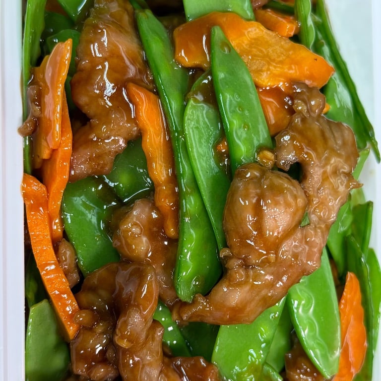 Beef with Pea Pod