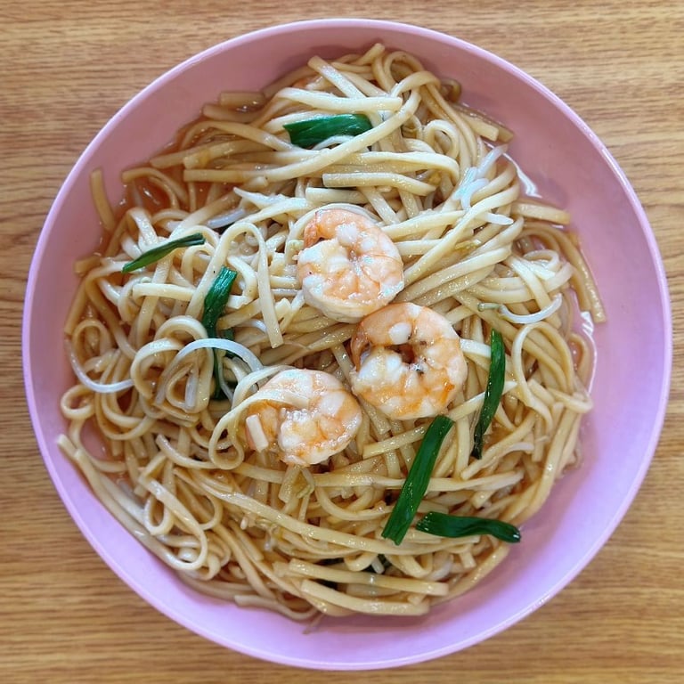 Garlic Shrimp Noodles