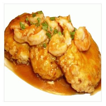 41. Shrimp Egg Foo Young