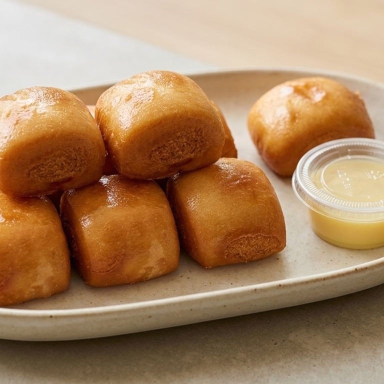 A15. 黄金小馒头(6) Fried Golden Buns (6) no sugar