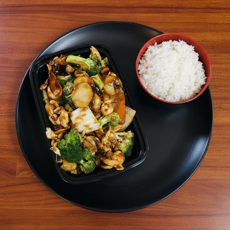 44. Chicken w. Oyster Sauce