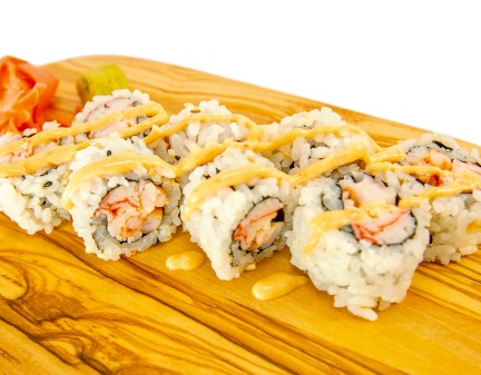 Spicy Crab & Shrimp Roll (8 pcs)