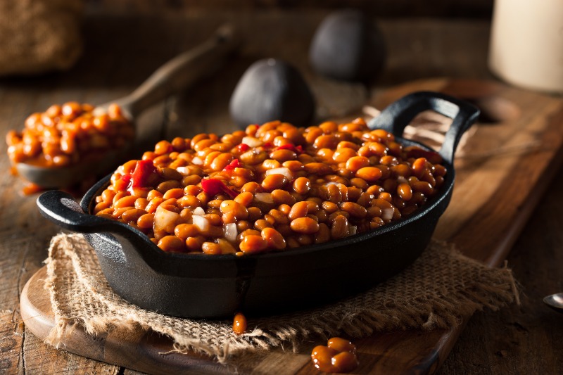 Pit Smoked Beans