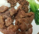 20. Crispy Pork Chop Over Rice