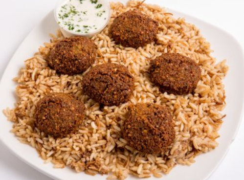 Falafel On Rice